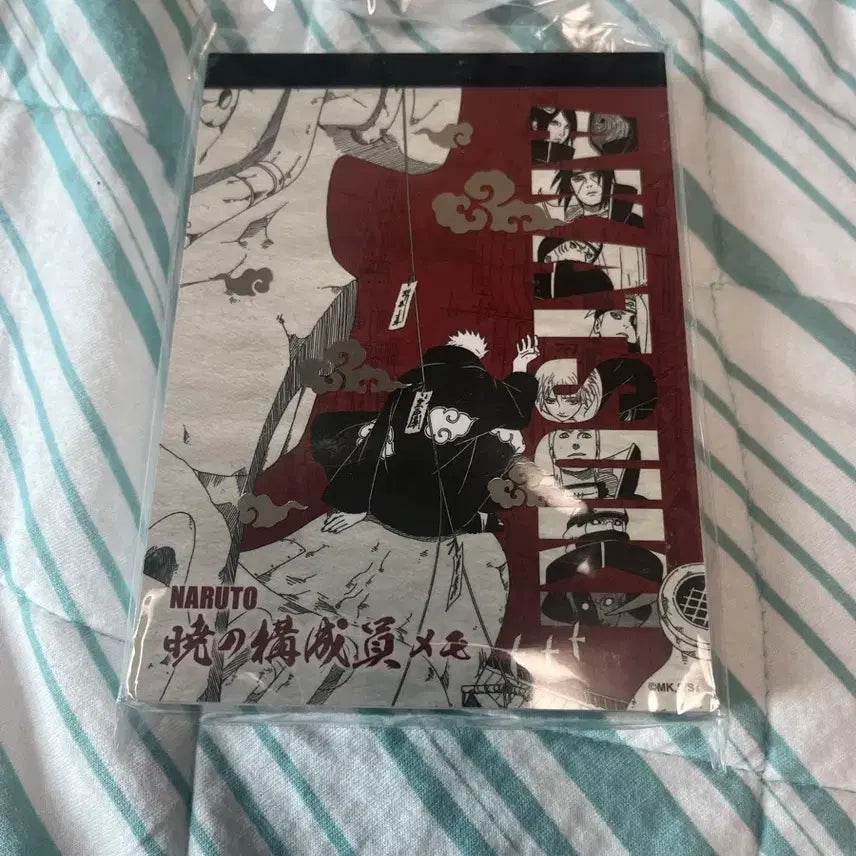 [BUNJANG] Naruto Jump Shop Akatsuki Memo Pad / 나루토 점프샵 떡메모장 아카츠키