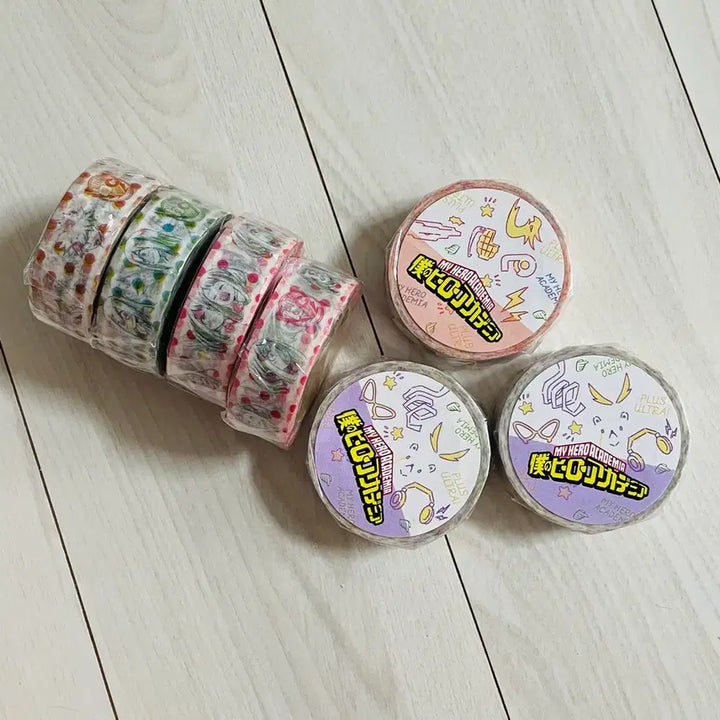[BUNJANG] My Hero Academia Masking Tape Set / 히로아카 마스킹테이프 굿즈