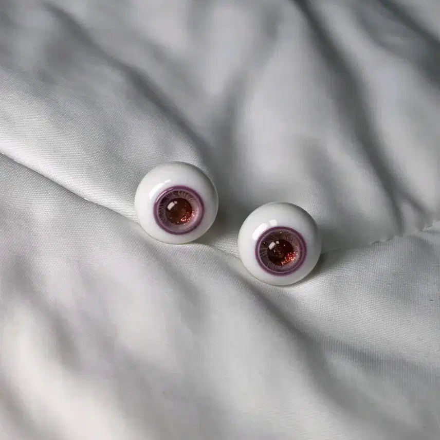 [BUNJANG] Taobao 14mm Glass Doll Eyes - Pink Glitter / 타오바오 14mm 글라스 구관 안구