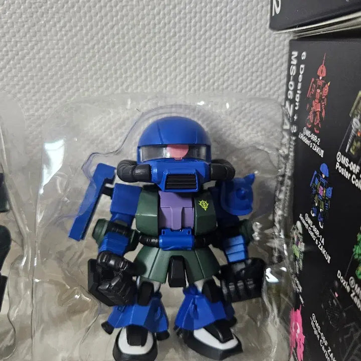 [BUNJANG] Bandai Namco Gundam MS-06 Zaku II Variation Mini Figure Set / 반다이남코 건담 MS-06 자쿠II 베리에이션 미니 피규어