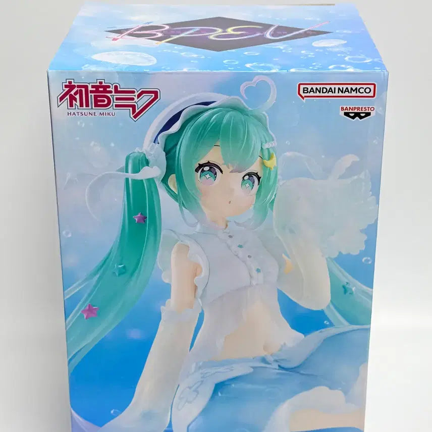 [BUNJANG] Hatsune Miku BANPRESTO EVOLVE Clearluxe Jellyfish Ver. Figure (Sealed) / 미개봉, 현물) 하츠네 미쿠 BANPRESTO EVOLVE Clearluxe 해파리 Ver. 피규어