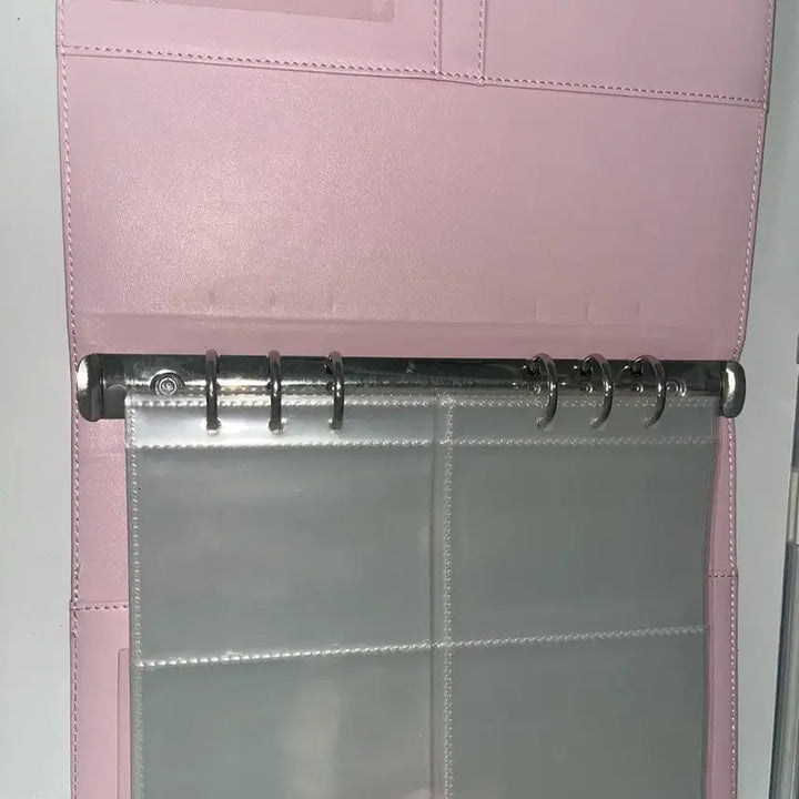 [BUNJANG] Pink Macaron Binder with 10 Inserts / 핑크색 마카롱 바인더 판매합니다!