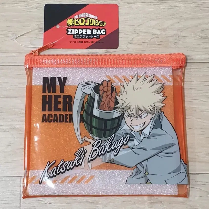 [BUNJANG] My Hero Academia Katsuki Bakugo Zipper Bag / 나의 히어로 아카데미아 지퍼백 카츠키 바쿠고, 나이아 바쿠고