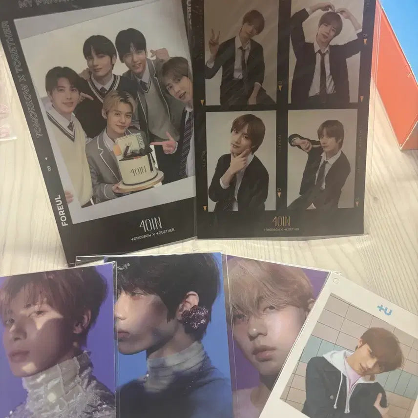 [BUNJANG] TXT Yeonjun Group Four-Cut Photocard Set / 투바투 포을 네컷 범규,단체 판매해요