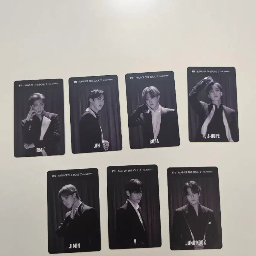 [BUNJANG] BTS MAP OF THE SOUL The Journey Album Full Set with POB Photocards / 방탄소년단 bts 맵솔더저니 앨범 특전포카포함 풀셋 양도