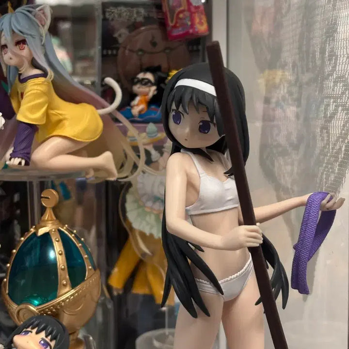 [BUNJANG] Madoka Magica Akemi Homura Swimsuit EXQ Figure / 마법소녀 마도카 마기카 EXQ 피규어 아케미 호무라 수영복