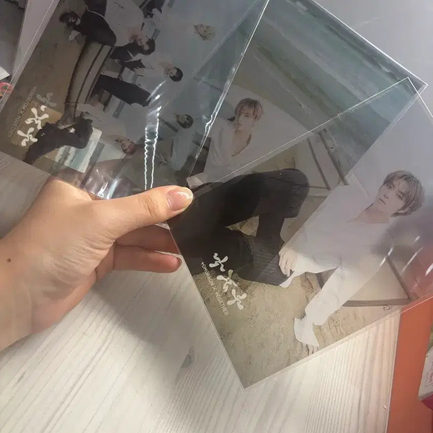 [BUNJANG] TXT Aladdin POB Translucent Postcard Set / 투모로우바이투게더 알라딘 특전 반투명 엽서 판매해요 범규, 태현,단체