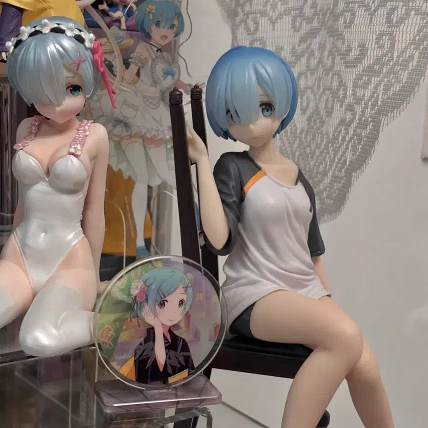 [BUNJANG] Re:Zero Rem Relax Time Subaru T-shirt Version Figure / 렘 릴렉스타임 스바루 티셔츠ver