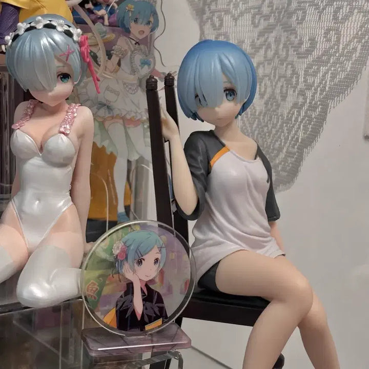 [BUNJANG] Re:Zero Rem Relax Time Subaru T-shirt Version Figure / 렘 릴렉스타임 스바루 티셔츠ver