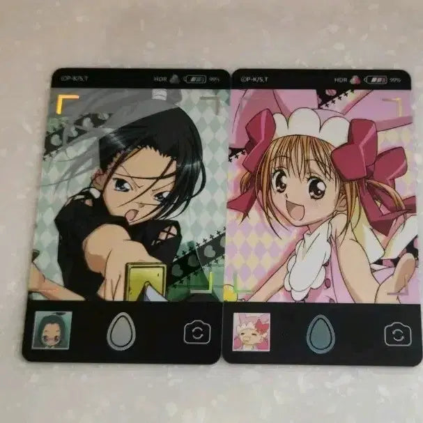 [BUNJANG] Shugo Chara! Cafe Lucky Draw Photocard Yui &amp; Kei / 캐릭캐릭체인지 카페 럭키드로우 포토카드 유이 케이