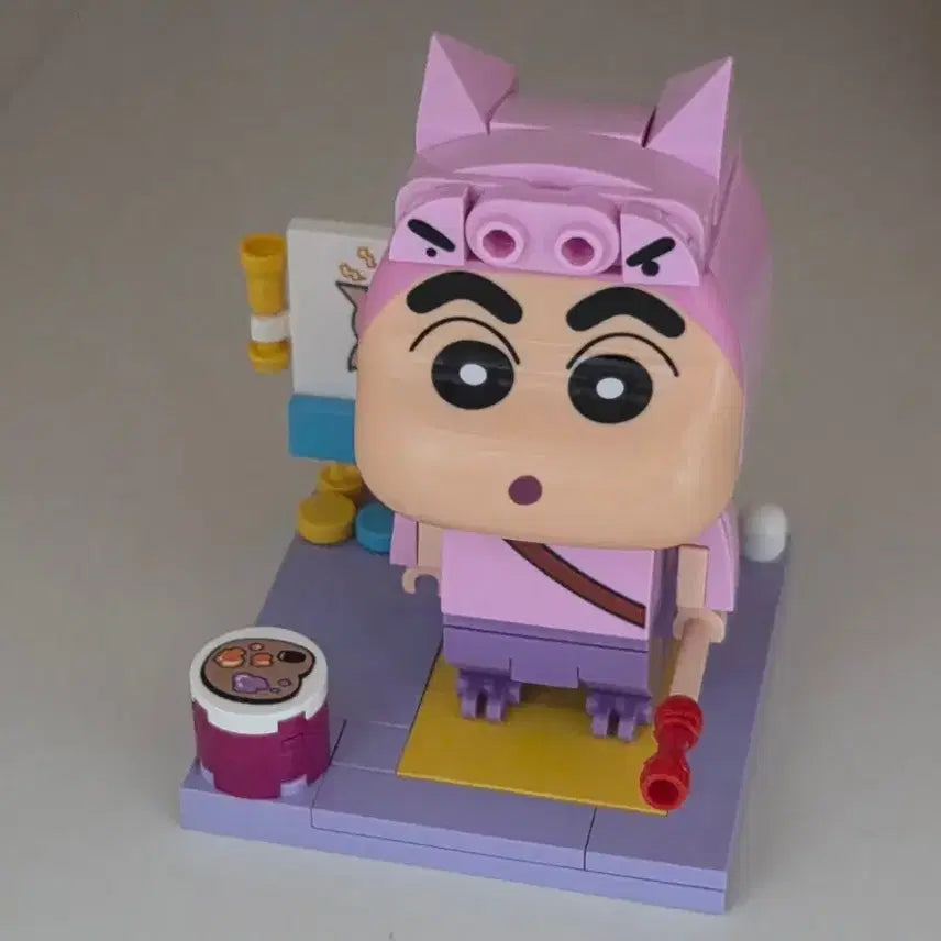 [BUNJANG] Crayon Shin-chan Lego Figure / 짱구는못말려 레고 피규어