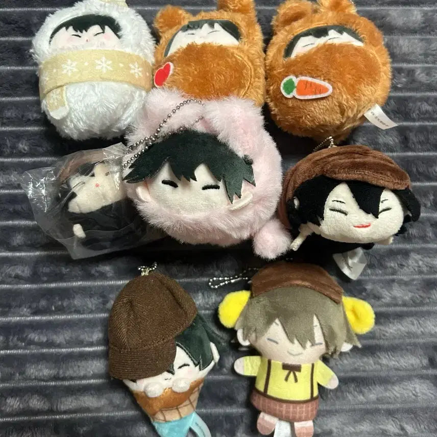 [BUNJANG] Bungo Stray Dogs Ranpo Edogawa Sanrio Mochi Tapestry Plush / 문호스트레이독스 문스독 란포 모찌타피누이 산리오 누이