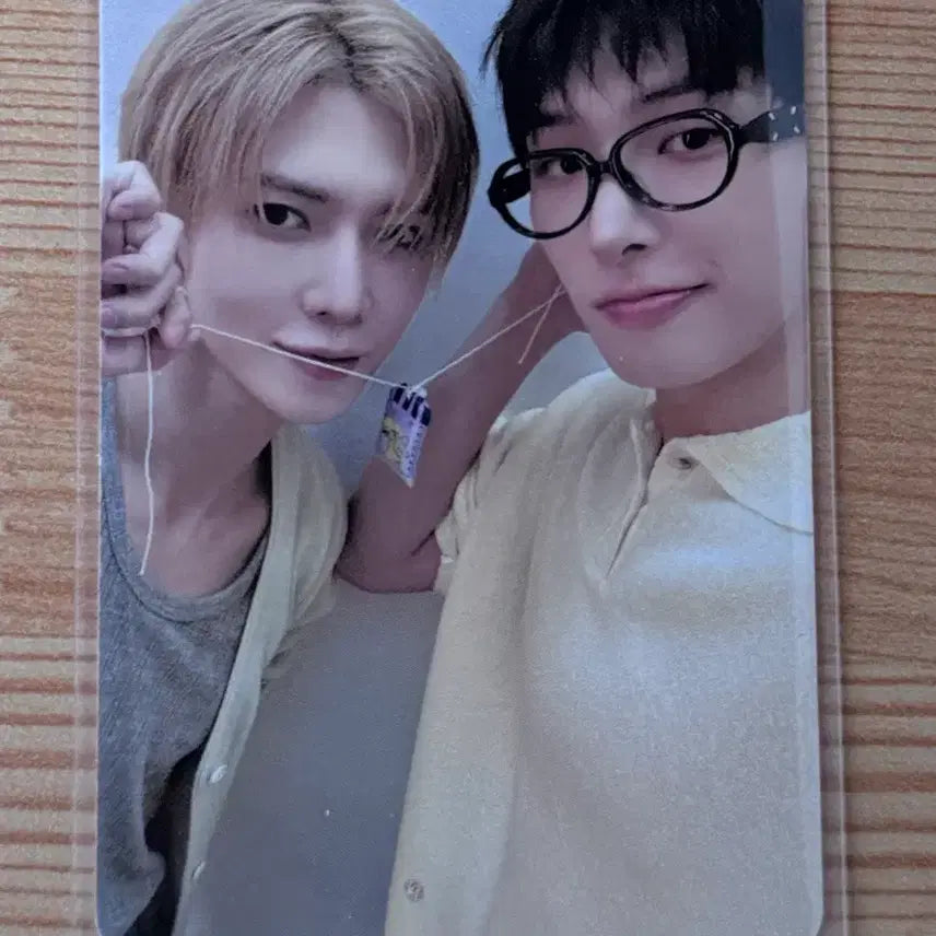 [BUNJANG] ATEEZ Fanmeeting Mingi &amp; Yeosang Unit Photocard (Membership Zone MD) / 에이티즈 팬미팅 에이티니존 멤버십 엠디 민기&amp;여상 유닛 포카 ATEEZ
