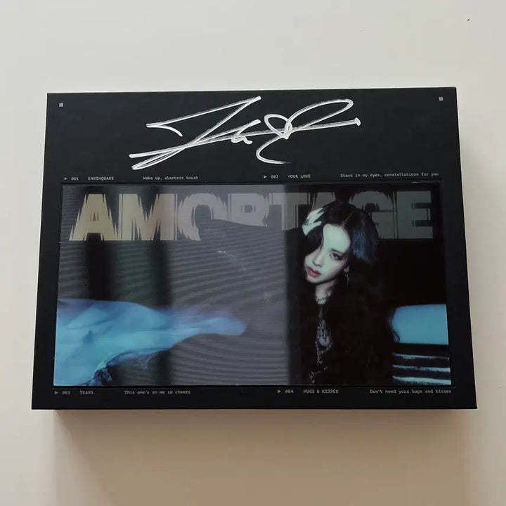 [BUNJANG] BLACKPINK Jisoo Earthquake Signed Album / 블랙핑크 지수 earthquake 사인 앨범