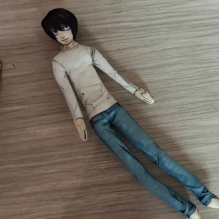 [BUNJANG] Death Note L Wire Plush Doll / 데스노트 엘 철사 누이인형