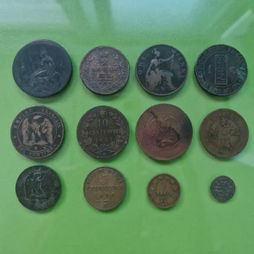 [BUNJANG] Antique Coin Collection (12 Items) / 근대주화 12점