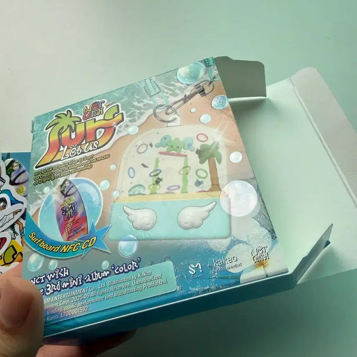 [BUNJANG] WISH Water Game Album Photocard Included / 모든구성품포함) 위시 워터게임기 앨범