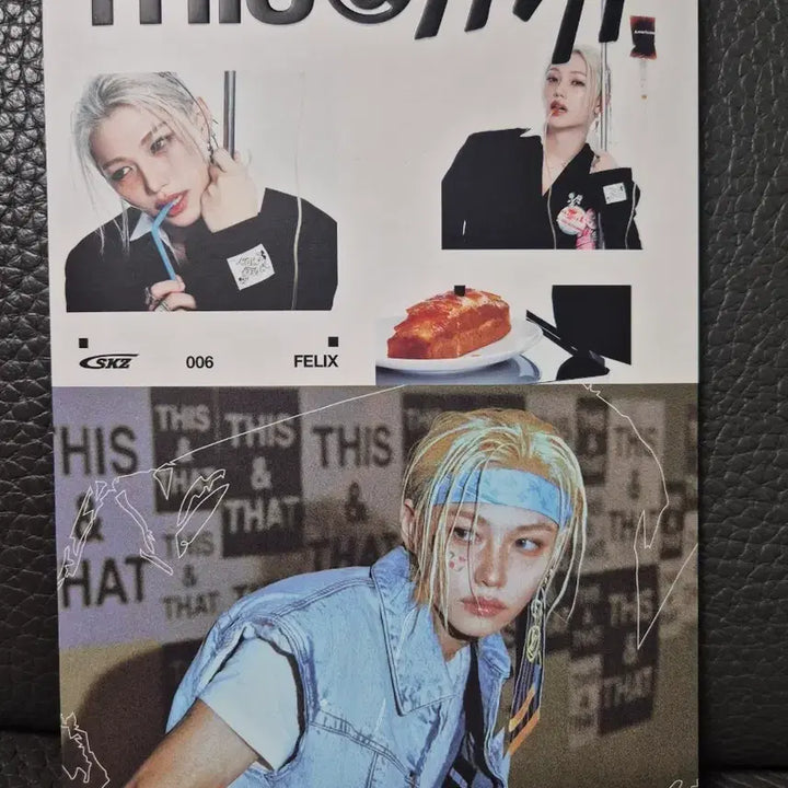 [BUNJANG] Stray Kids Felix THIS&amp;THAT Album Photocard / 스트레이키즈 필릭스 THIS&amp;THAT 앨범