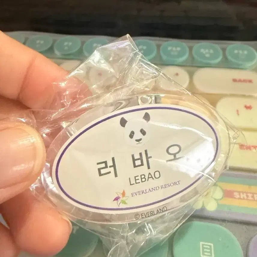 [BUNJANG] Fu Bao Name Tag / 푸바오 명찰