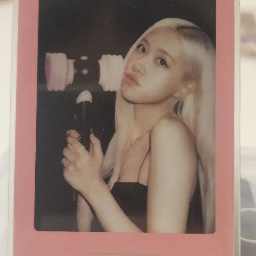 [BUNJANG] Blackpink Rosé Official Light Stick Photocard / 블랙핑크 블핑 응원봉 뿅봉 로제 포카 양도 판매