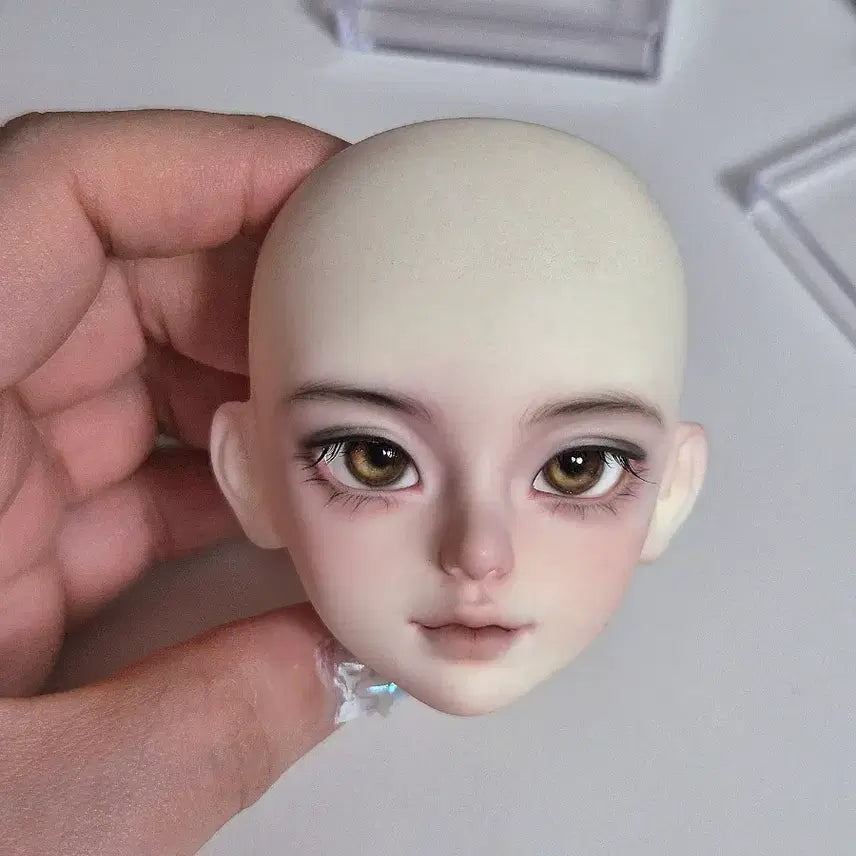 [BUNJANG] MSD Mia White Makeup Head Ball-Jointed Doll / 구관 msd 미아백 헤드 구체관절인형