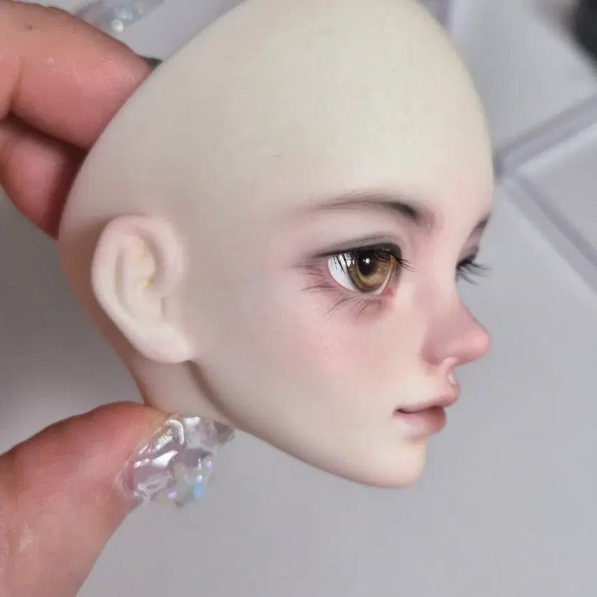 [BUNJANG] MSD Mia White Makeup Head Ball-Jointed Doll / 구관 msd 미아백 헤드 구체관절인형