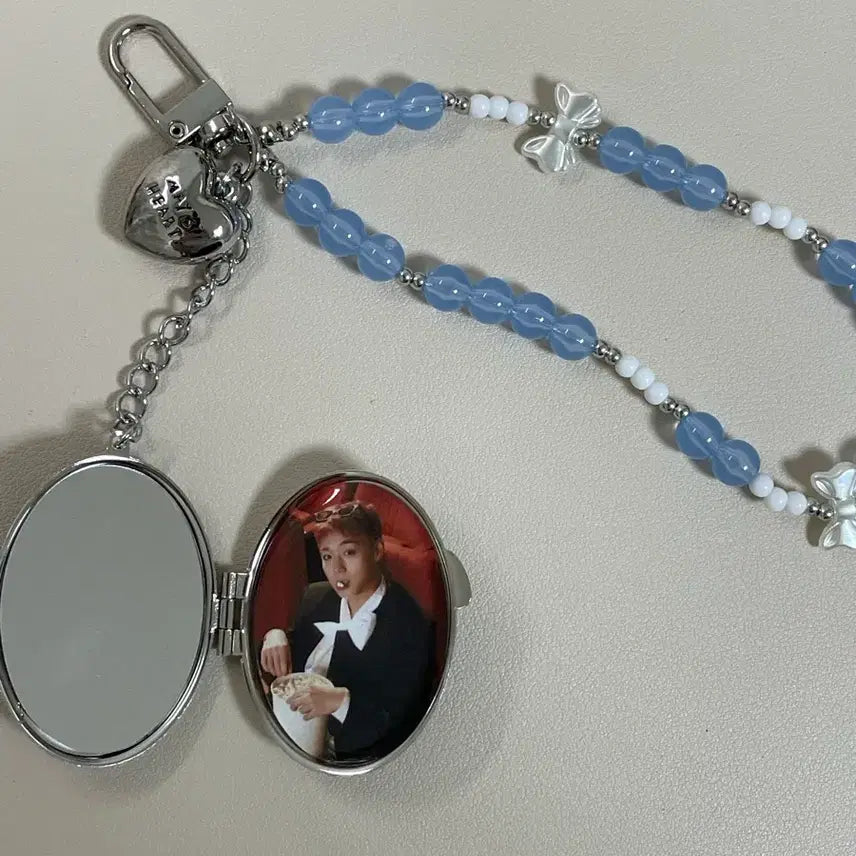 [BUNJANG] Park Jihoon Same Place Fanmeeting Photomirror Keyring (Unsealed) / (단순개봉)박지훈 같은자리 팬미팅 포토미러키링 엠디