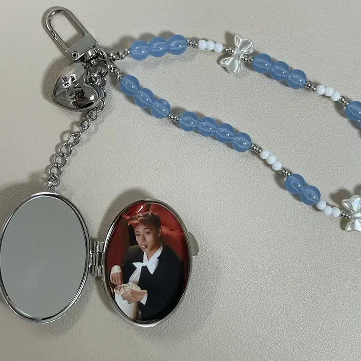 [BUNJANG] Park Jihoon Same Place Fanmeeting Photomirror Keyring (Unsealed) / (단순개봉)박지훈 같은자리 팬미팅 포토미러키링 엠디