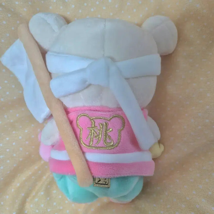 [BUNJANG] San-X Rilakkuma Momotaro Peach Plush / 코리락쿠마 모모타로 복숭아 인형 리락쿠마