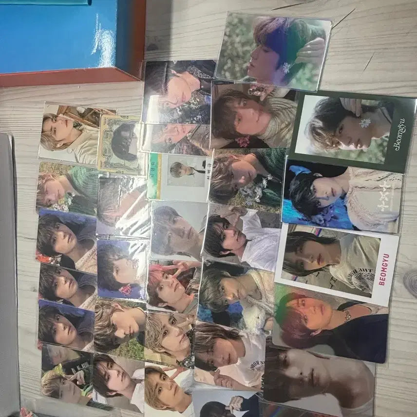 [BUNJANG] TXT Beomgyu Photocard Bundle Set (POB) / 투바투 범규 포카 일괄 세번째 사진들 다 특전