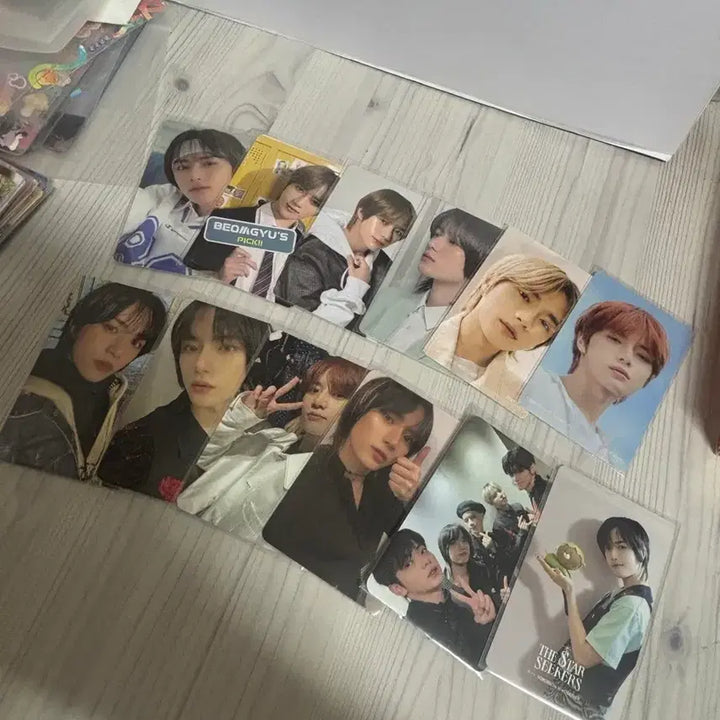 [BUNJANG] TXT Beomgyu Photocard Bundle Set (POB) / 투바투 범규 포카 일괄 세번째 사진들 다 특전