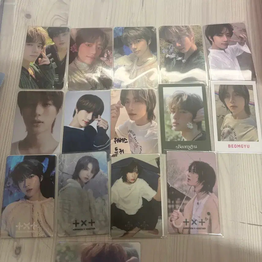 [BUNJANG] TXT Beomgyu Photocard Bundle Set (POB) / 투바투 범규 포카 일괄 세번째 사진들 다 특전