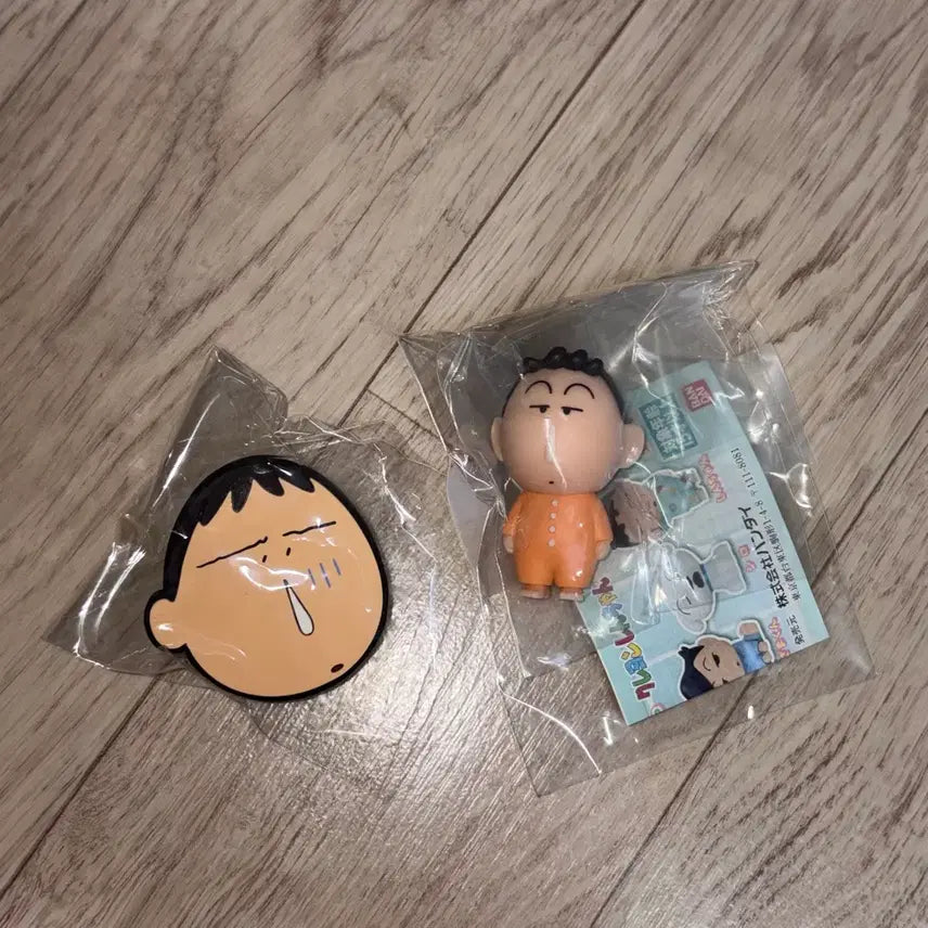 [BUNJANG] Crayon Shin-chan Misae Face Clip + Misae Figure Set / 짱구는 못말려 맹구  얼굴 클립 + 맹구 피규어 세트