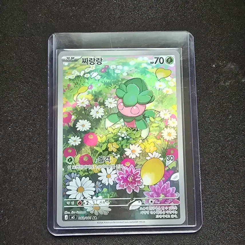 [BUNJANG] Pokemon Card Zeraora AR / 포켓몬 카드 짜랑랑 AR 팝니다 (S급)