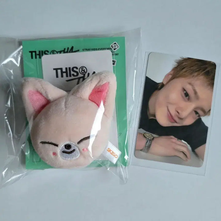 [BUNJANG] Stray Kids disc&amp;amp;that Popup Foxyne Plush Magnetic Holder Grip Talk I.N / 스키즈 디스앤댓 팝업 폭시니 플러시 마그네틱 홀더 그립톡 아이엔 3만원