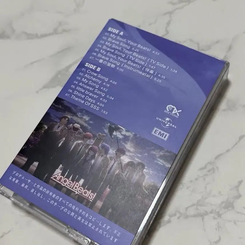 [BUNJANG] Angel Beats! OST Limited Edition Cassette Tape (Sealed) / 엔젤 비트 Angel Beats! OST 카세트 테이프