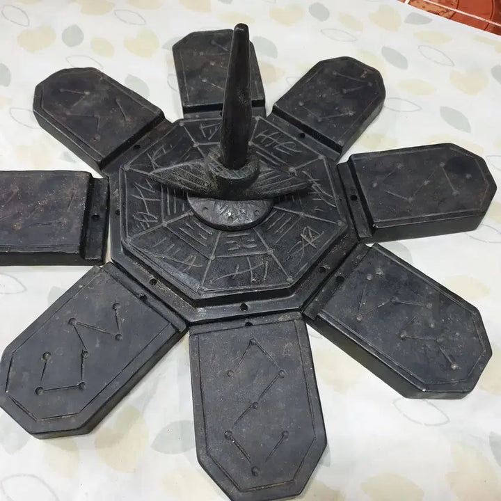 [BUNJANG] Yohamon Civilization Black Jade Sundial / (수원만물)박물관급이 흑피옥 해시계