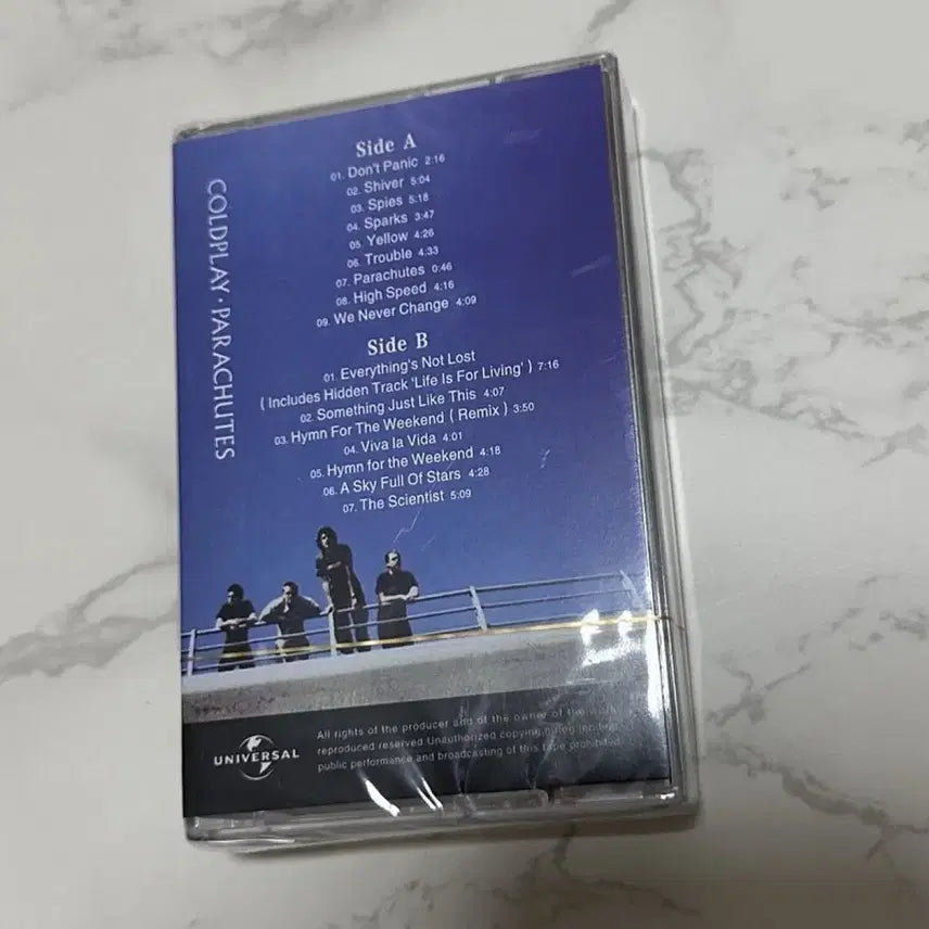 [BUNJANG] Coldplay Parachutes Cassette Tape (Sealed) / 콜드플레이 Parachutes 카세트 테이프