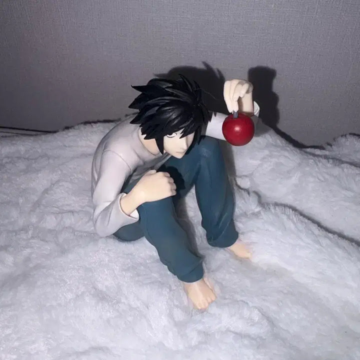 [BUNJANG] Death Note L Fury Noodle Stopper Figure / 데스노트 엘 후류 누들스토퍼 피규어 ㅅㅊㅇ 라이토미사쿠지가챠레진아크릴키링