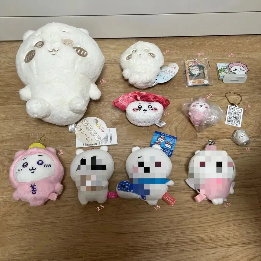 [BUNJANG] Chiikawa Milk Ten-Aku Sushi Mako Figure / 치이카와 밀크 천악 초밥 마코 피규어