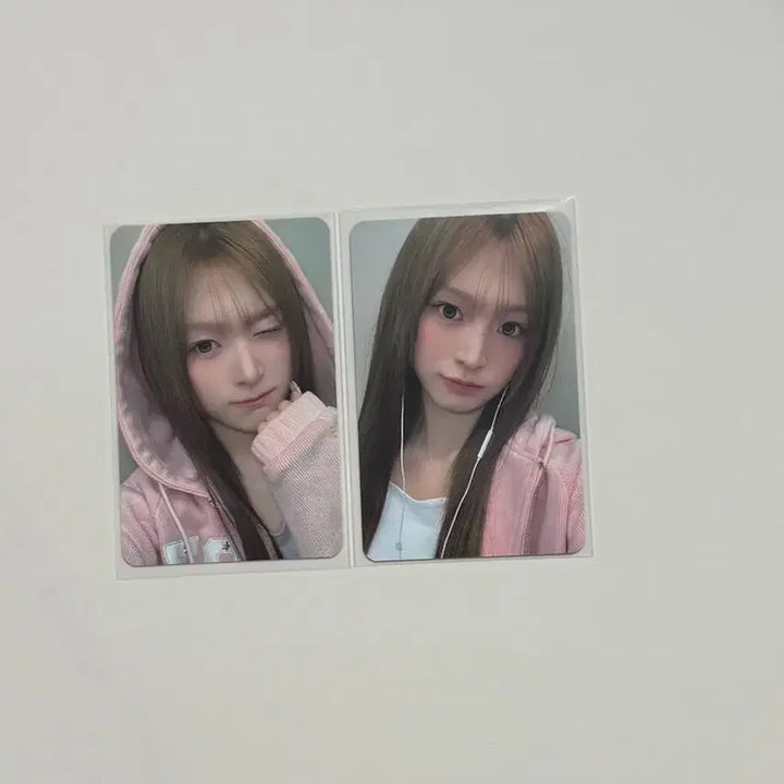 [BUNJANG] Ressene Minami Plus Chat Earphone Photocard Bundle Set / 리센느 미나미 플러스챗 줄이어폰 모에소매 포카 일괄 양도