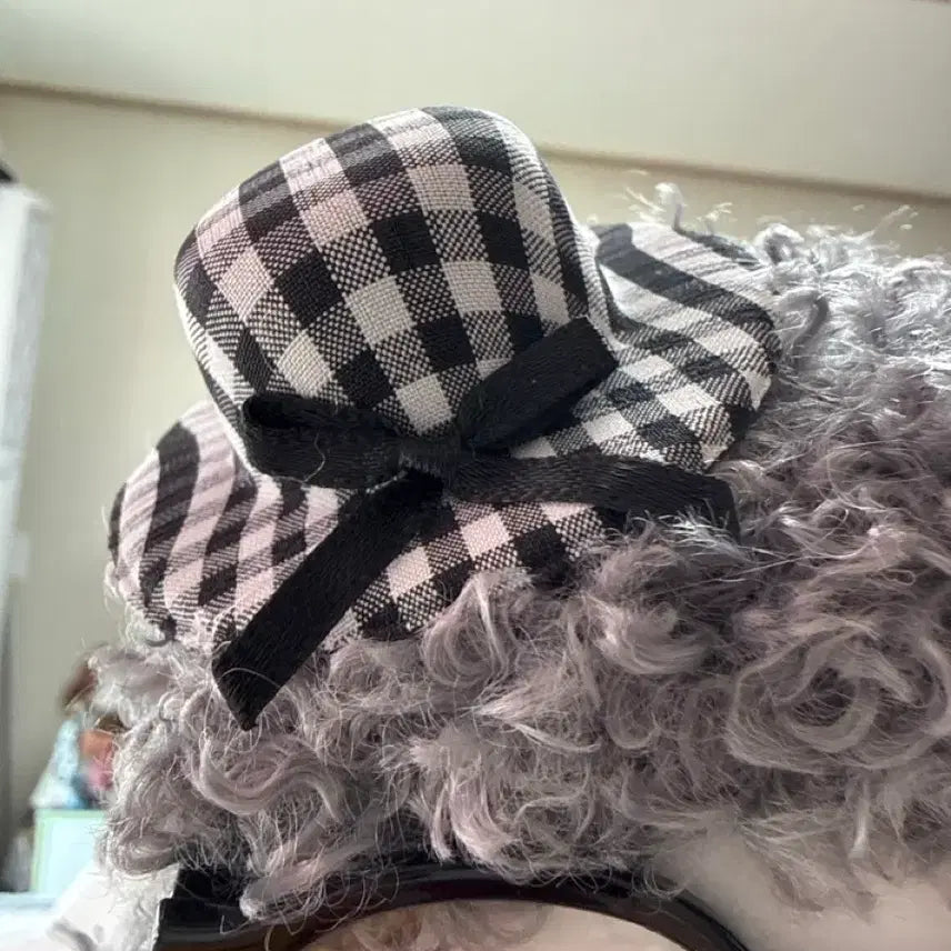 [BUNJANG] Short-Legged Curly Kitty Doll with Glasses / 안경 쓴 숏다리 뽀글이 키티인형