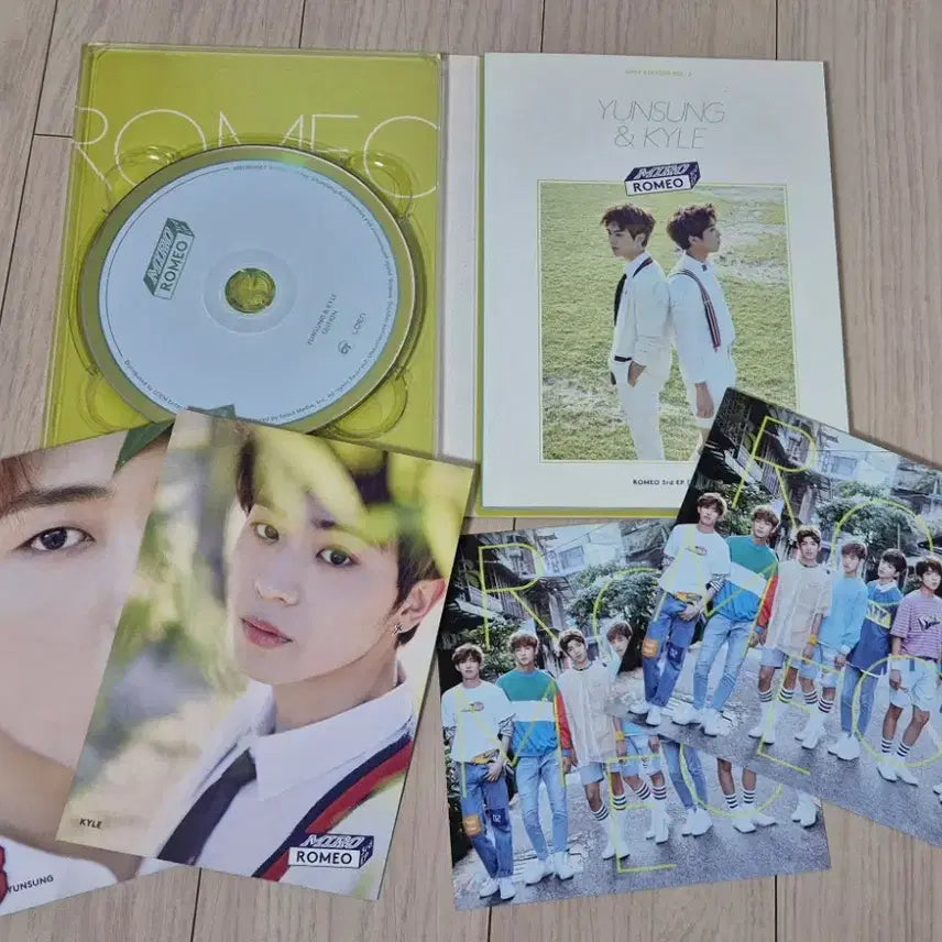 [BUNJANG] ROMEO 3rd Album MIRO Autographed Edition / ROMEO 3집 MIRO 앨범 친필 싸인