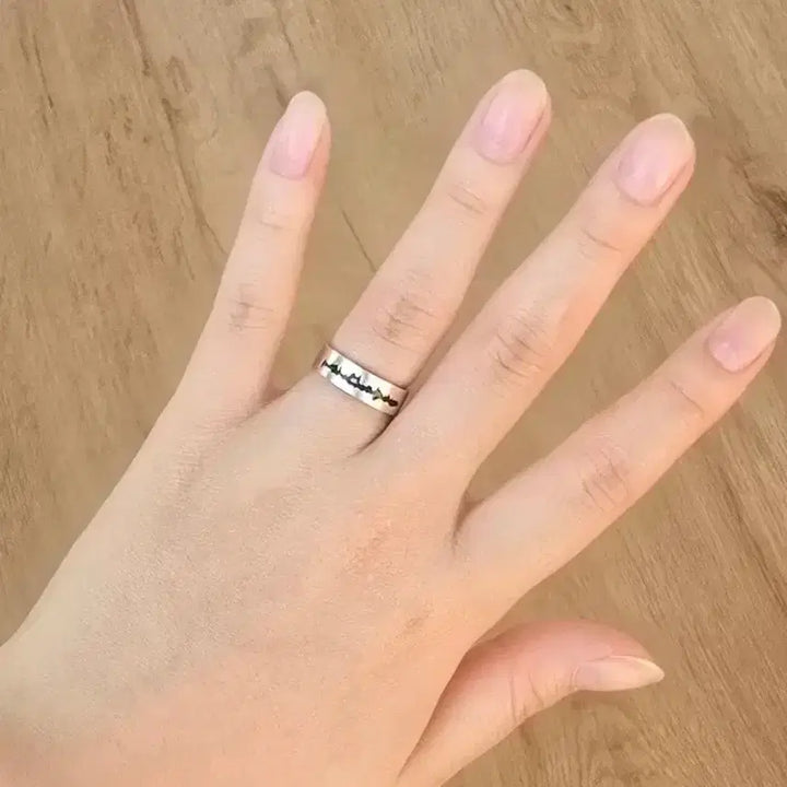[BUNJANG] IU Soundwave Ring / 아이유 음파 반지 (오늘만 이 가격)