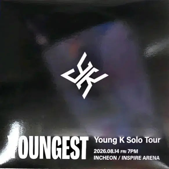 [BUNJANG] DAY6 Young K Solo Concert Opening Day Gift Confetti and Slogan / 데이식스 영케이 솔콘 첫콘 입장기프트