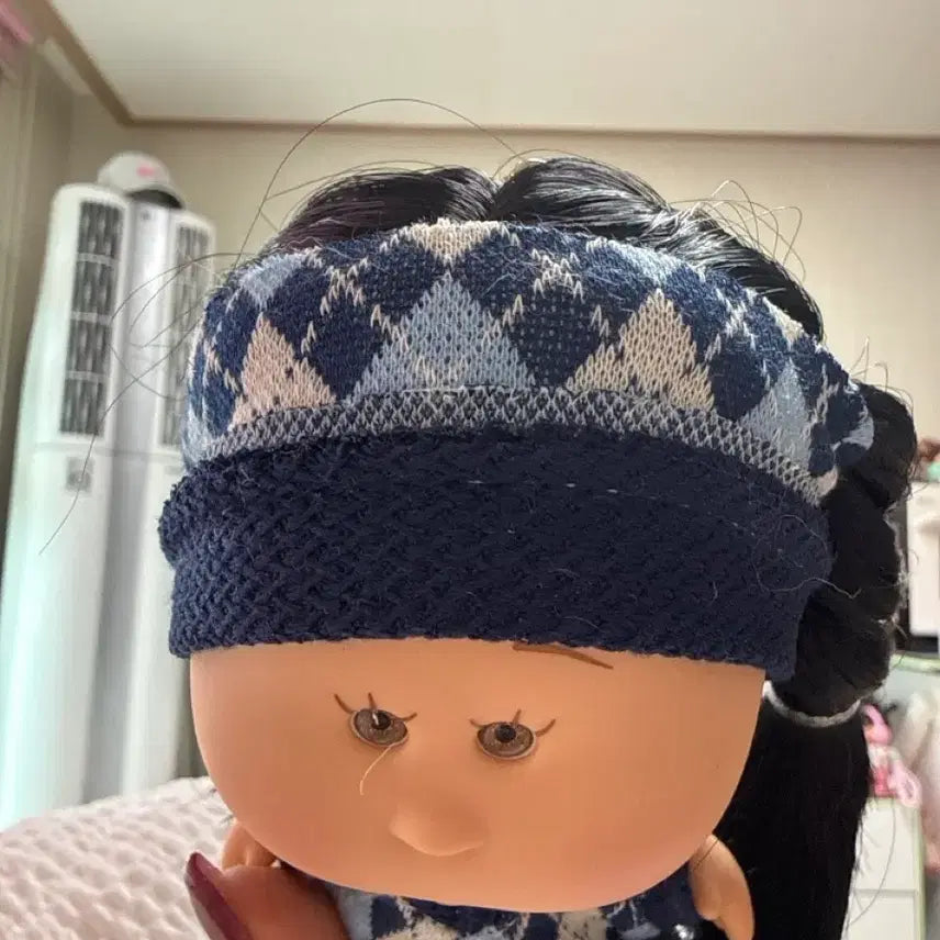 [BUNJANG] Fashion Doll Wanggamja So Ji-sub Navy Knit Coordination Set / 패션인형 왕감자 소지섭네이비 니트 코디