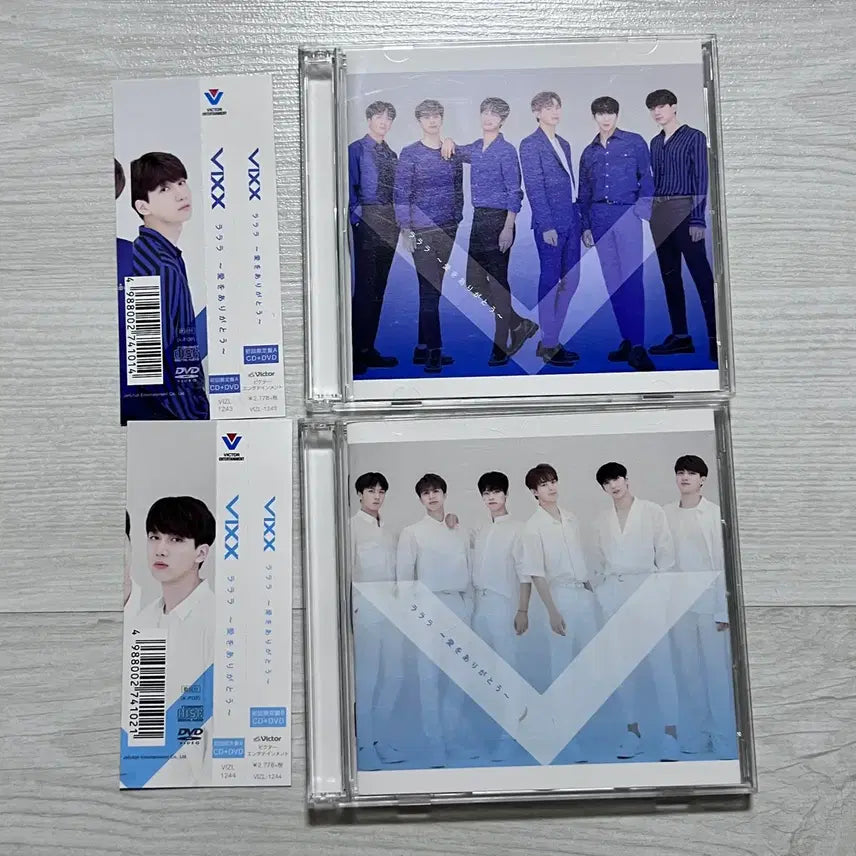 [BUNJANG] VIXX "Lalala Arigato" Japan Album CD/DVD Bundle Set / 빅스 VIXX 라라라 아이오 아리가또 일본 앨범 CD DVD 2개 일괄