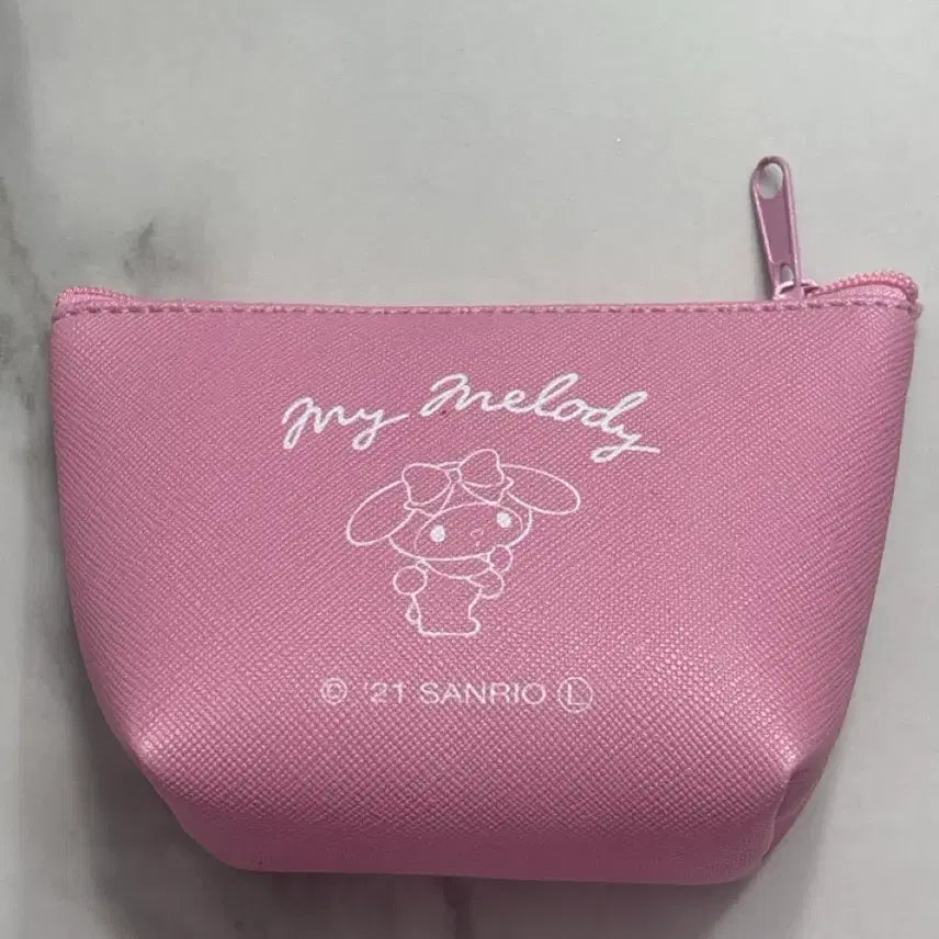 [BUNJANG] Sanrio My Melody Pouch Pink / 마이멜로디 마멜 산리오 일본 다이소 파우치 핑크