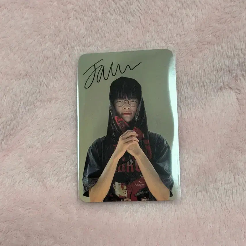 [BUNJANG] T1 Faker Home Jersey 50,000 KRW Purchase POB Photocard / 티원 페이커 홈그 5만원 이상 구매 포카