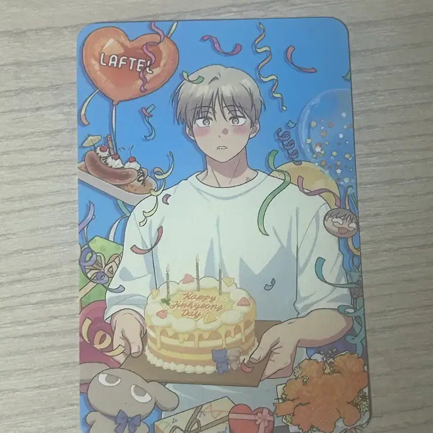 [BUNJANG] ONE ROOM JOKYO Jinwoo Birthday Photocard / 원룸조교님 우진형 생일 포토카드 포카 특전 팝업